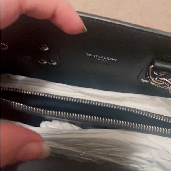 YSL SAC DE JOUR NANO IN EMBOSSED CROCODILE SHINY LEATHER - Picture 4 of 10